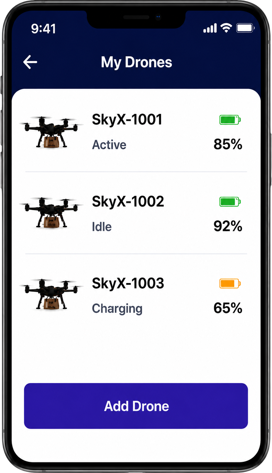 Armada owner app — Fleet management